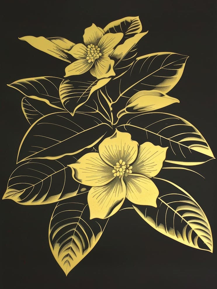 Gold Leaf Painting 7