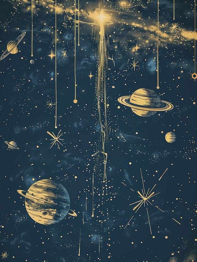 Planètes Dans l'Espace 12