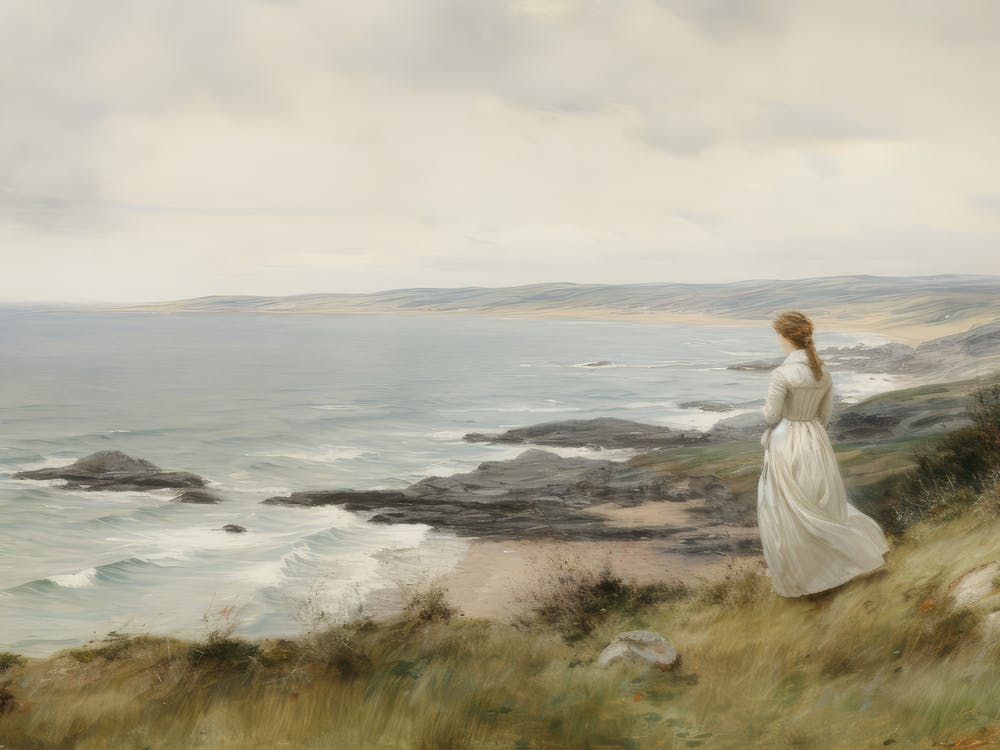 Coastal Breeze - Peinture à l'huile