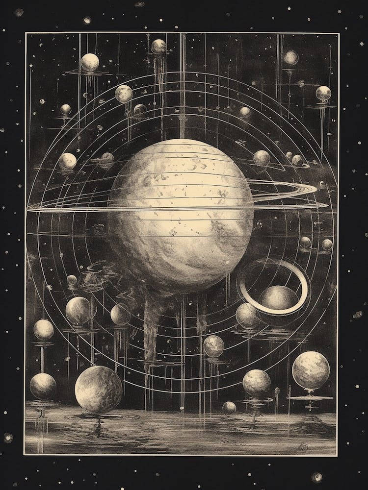 Solar System Illustration