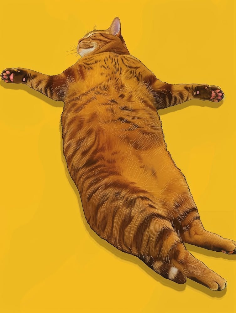 Cat Laying Down