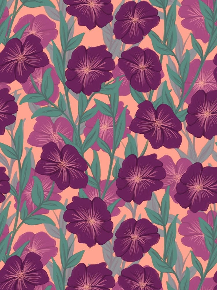 Bold Bloom Purple