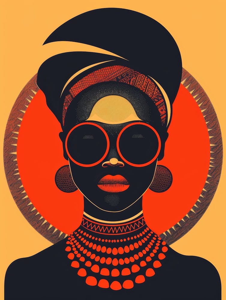 African Woman In Sunglasses 6