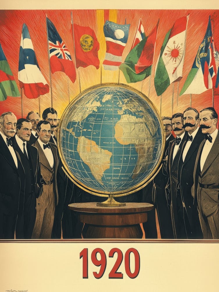 Aihrgdesign A Vintage Poster Commemorating The First Assembly 20f7d081 77fc 4e62 9aae 4b0ec2f817c8 0