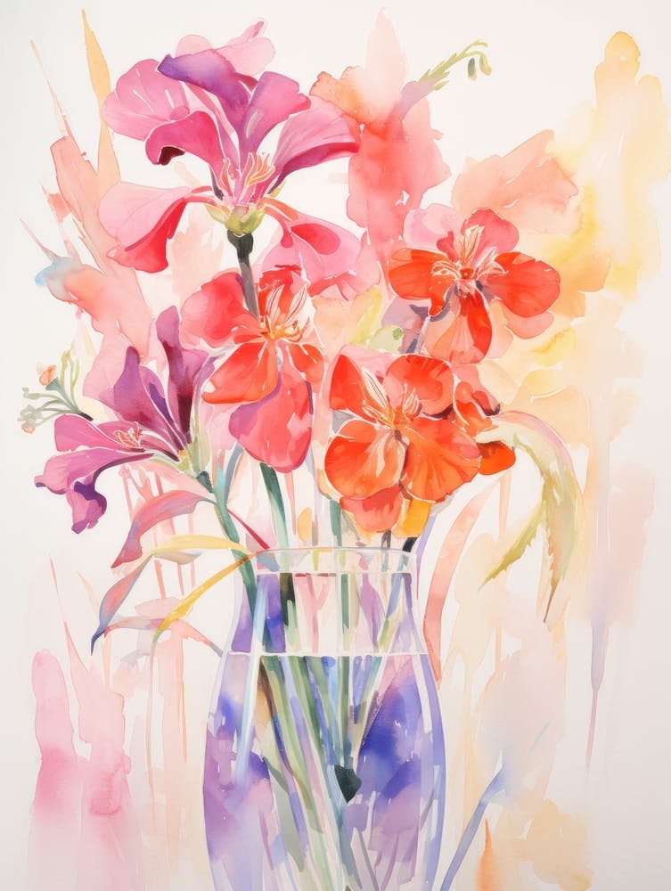 Fleurs dans un Vase 28