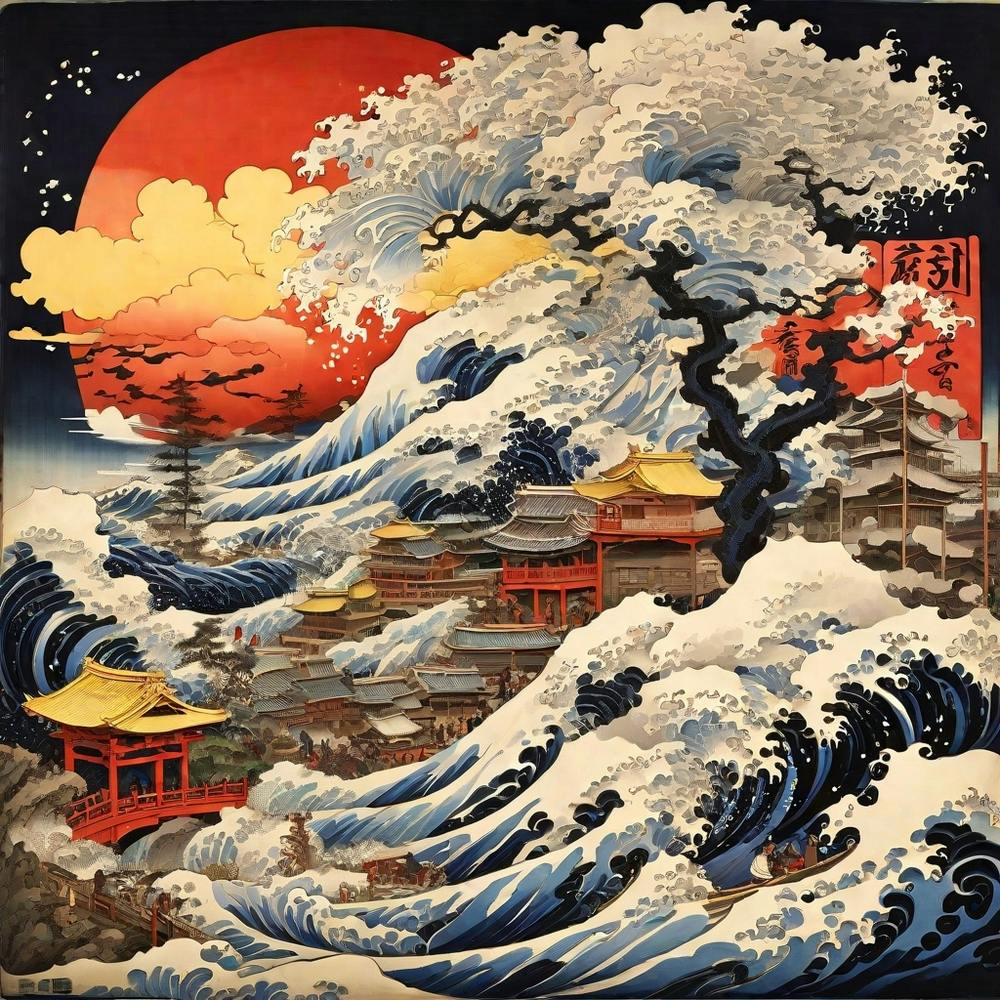 Great Wave Off Kanagawa 1
