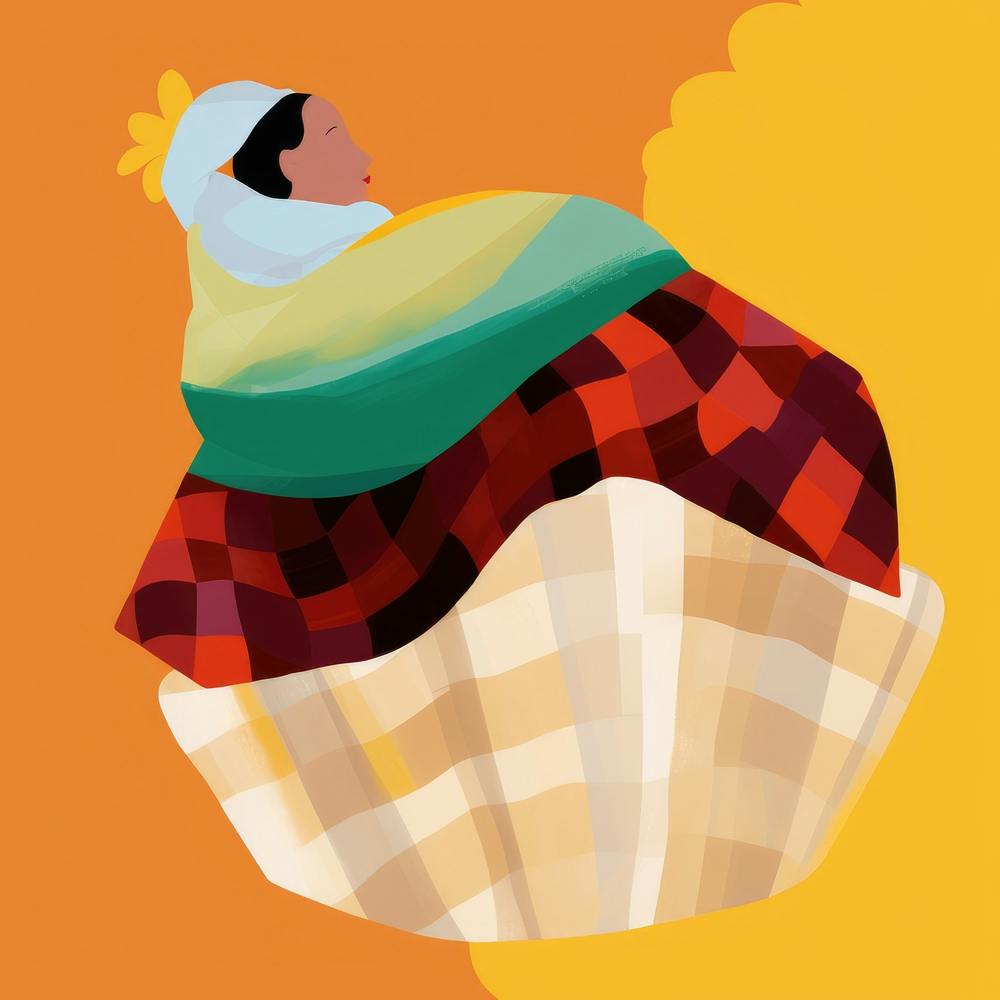 Illustration Of A Cupcake
