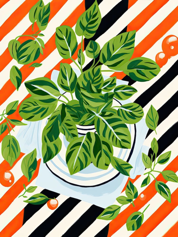 Basil Summer Illustration 3