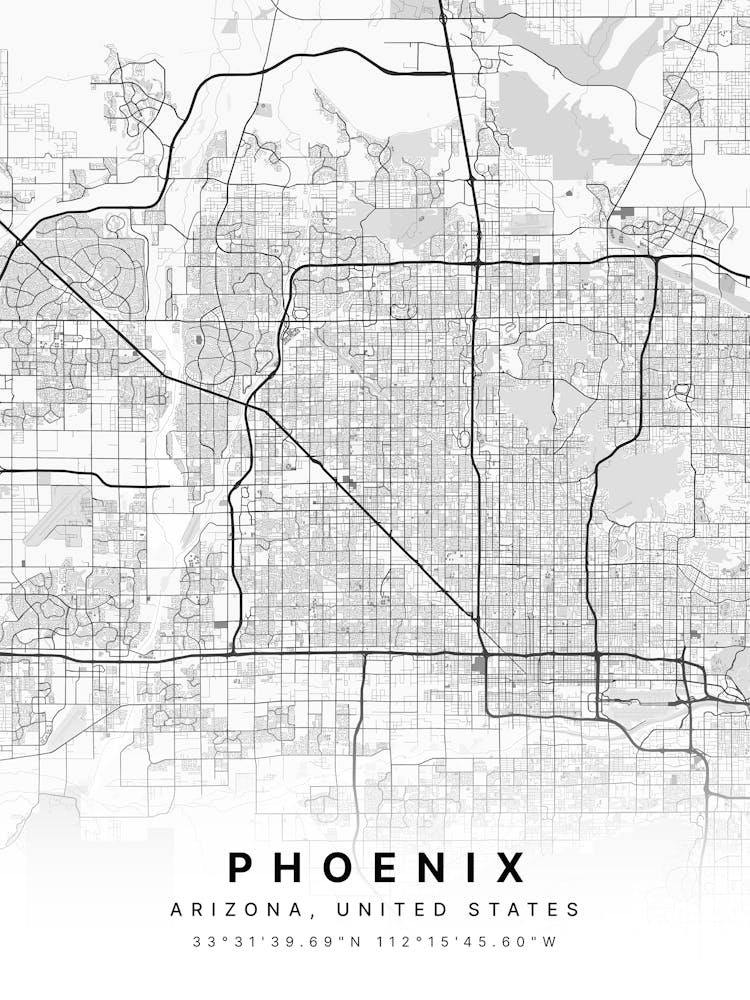 Phoenix Arizona Usa - Carte Blanche