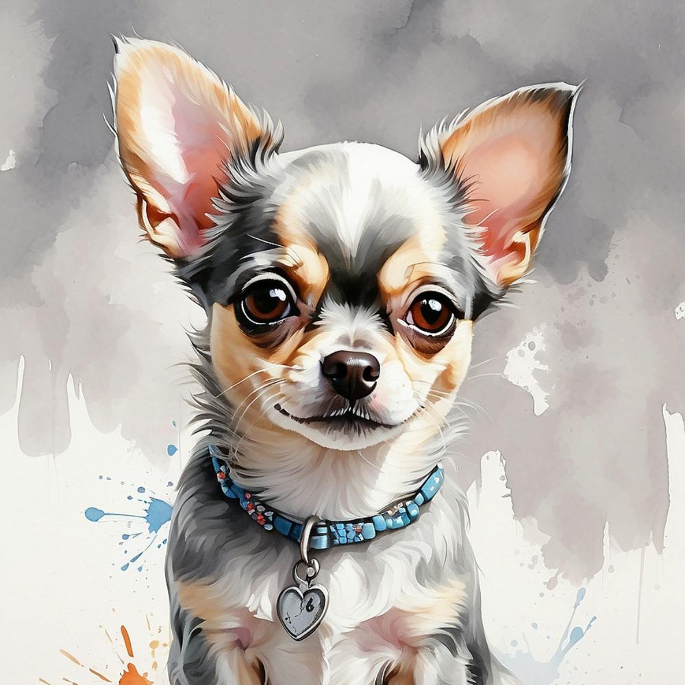 Chihuahua Painting