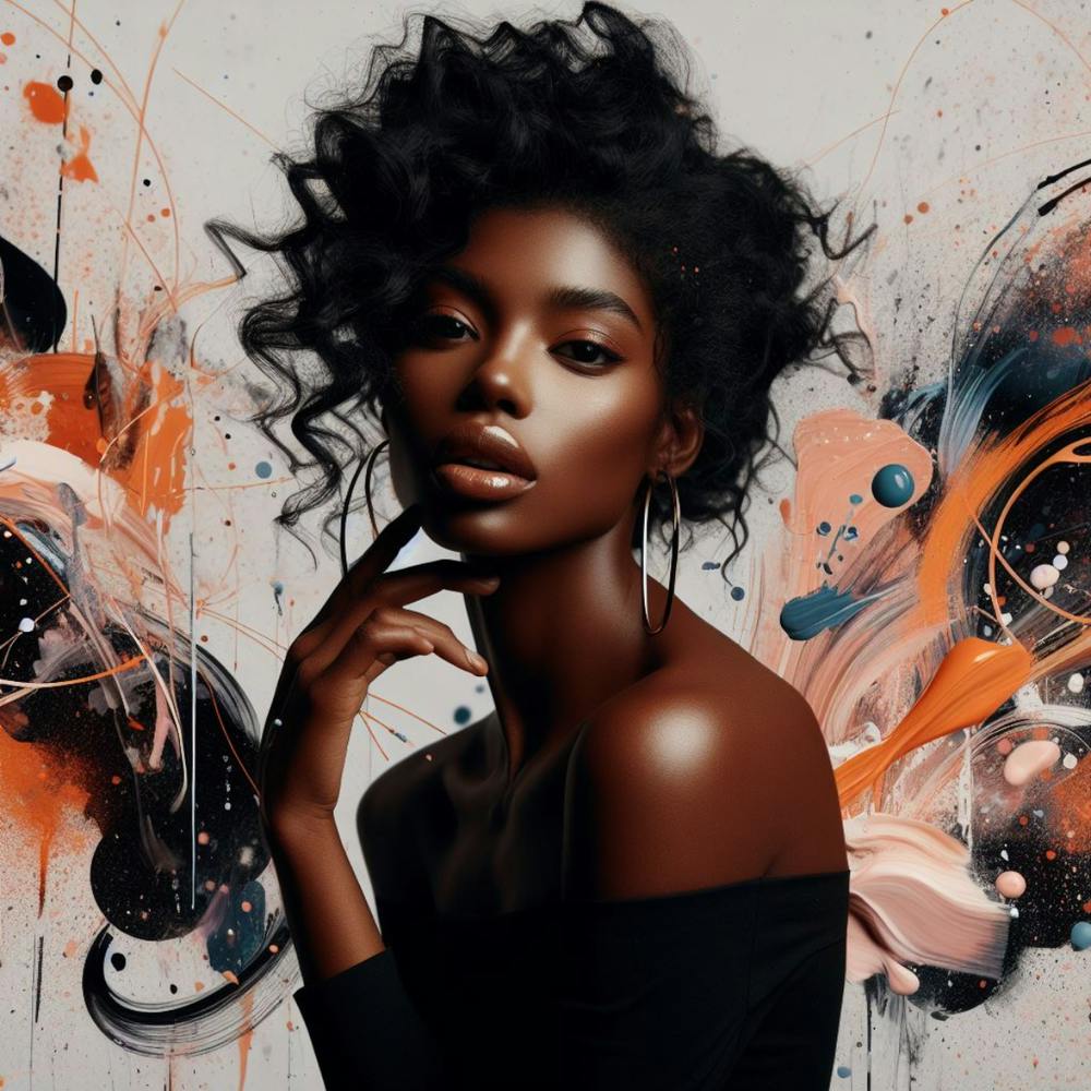 Portrait Of African American Woman 1