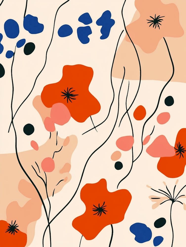 Abstract Floral Pattern 16