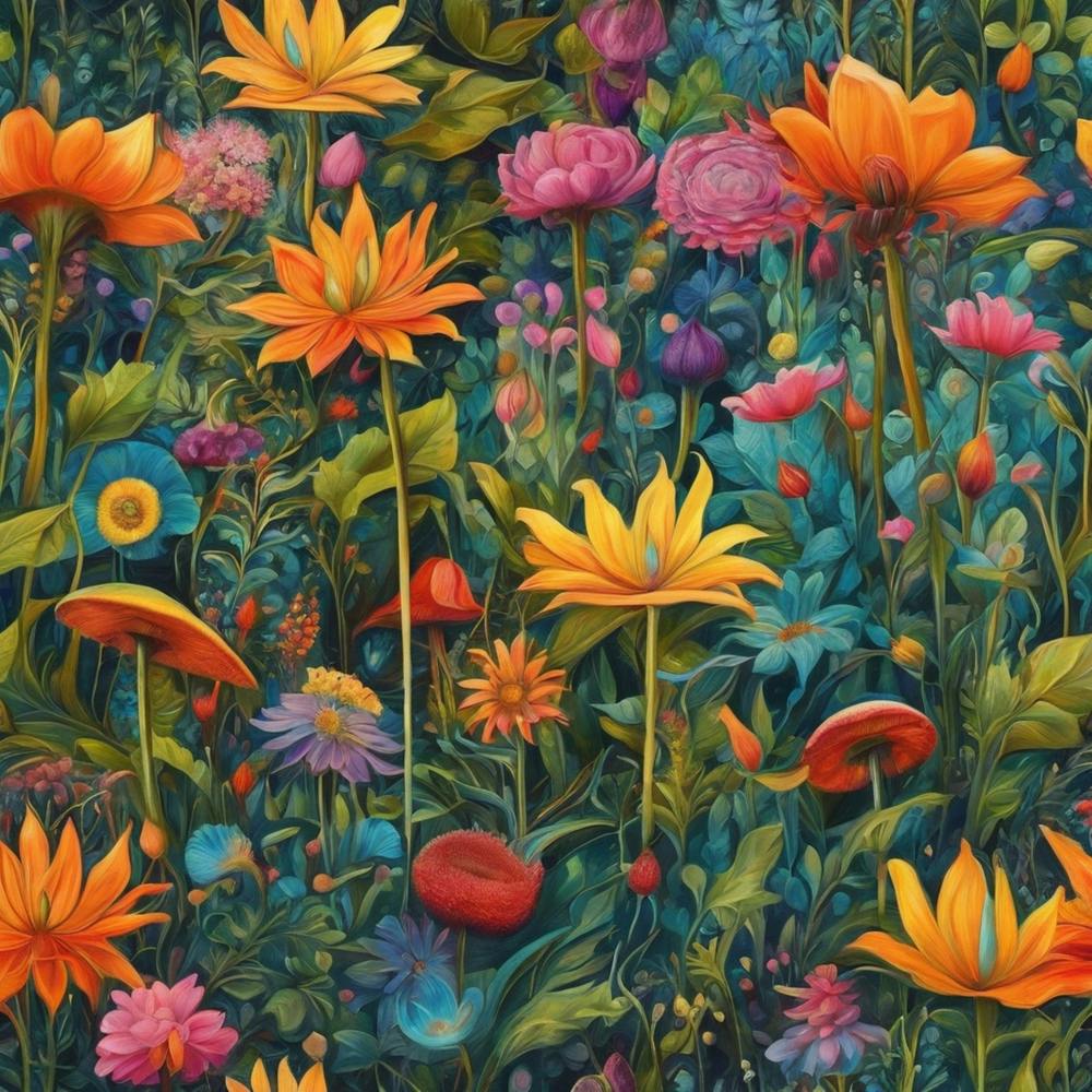 Blumen im Garten 2
