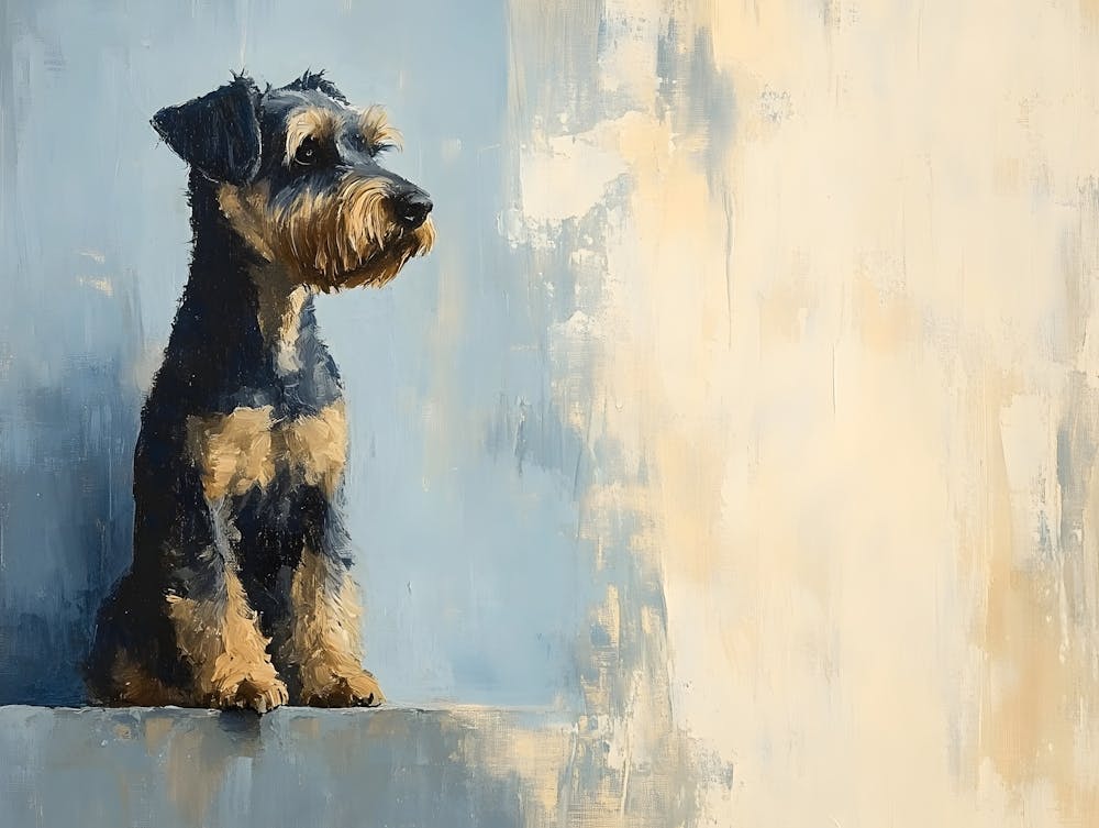 Minimal Terrier Blue And Beige 4
