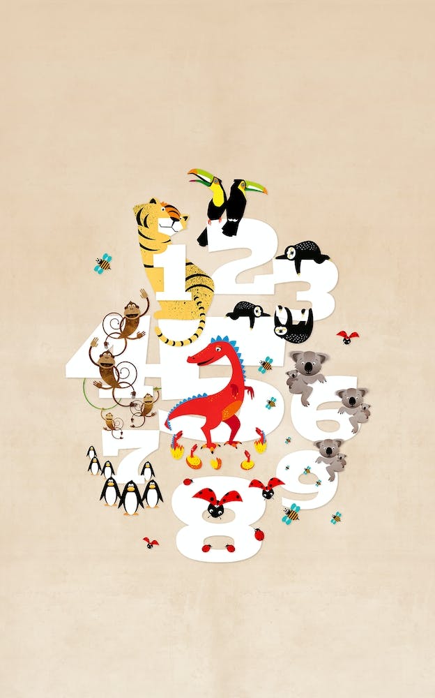 One Two Three Animals