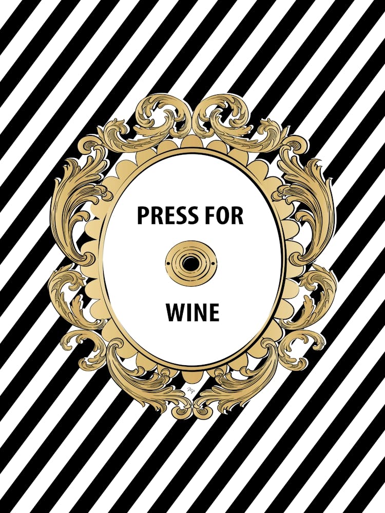 Press for Wine Button