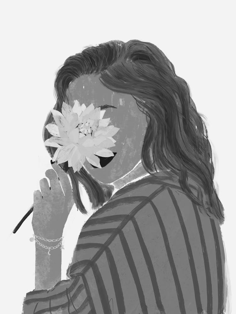 Black And White Illustration 5