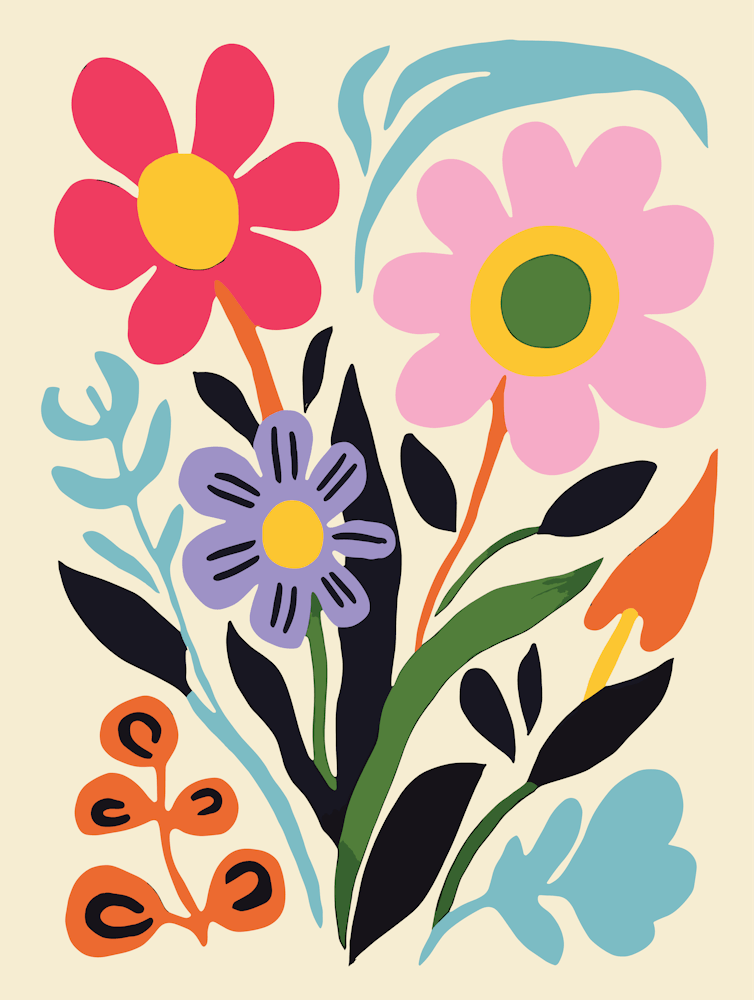 Blumen in einer Vase 43