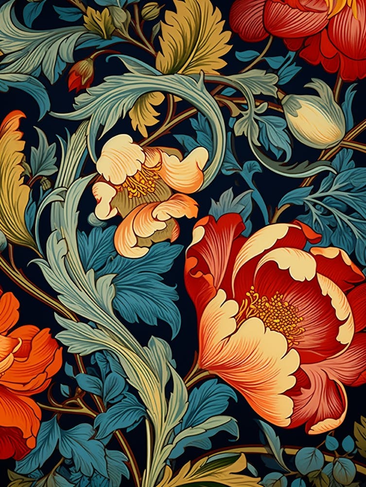 Wallpaper Floral Pattern 6