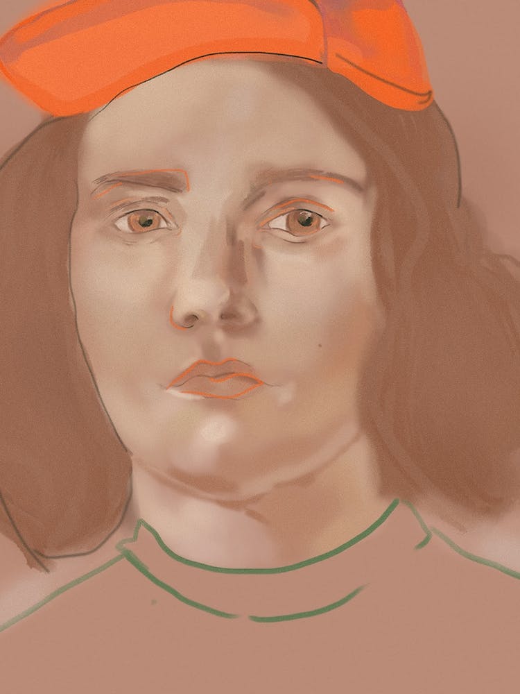 Orange Portrait