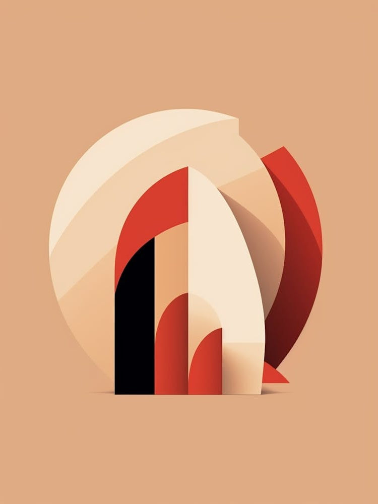 Armadillo Minimalist Abstract 1