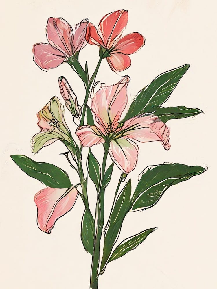 Rosa Blumen