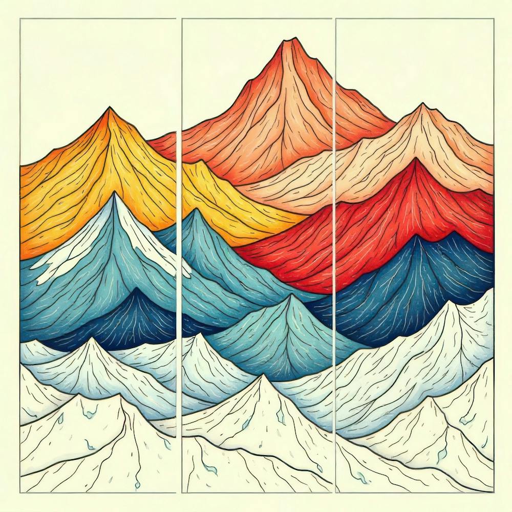 Three Mountain Ranges