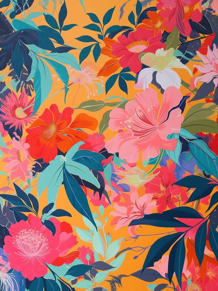 Hokusai Great Japan Botanical Japanese 14