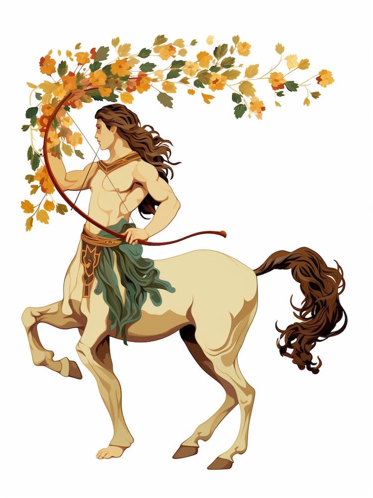 Centaur Realistic Illustration 2