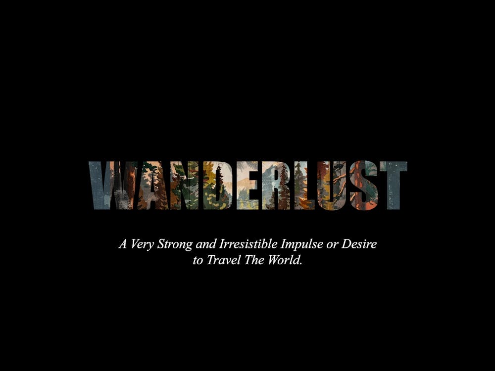 Wanderlust Poster Retro Woods Illustration 5