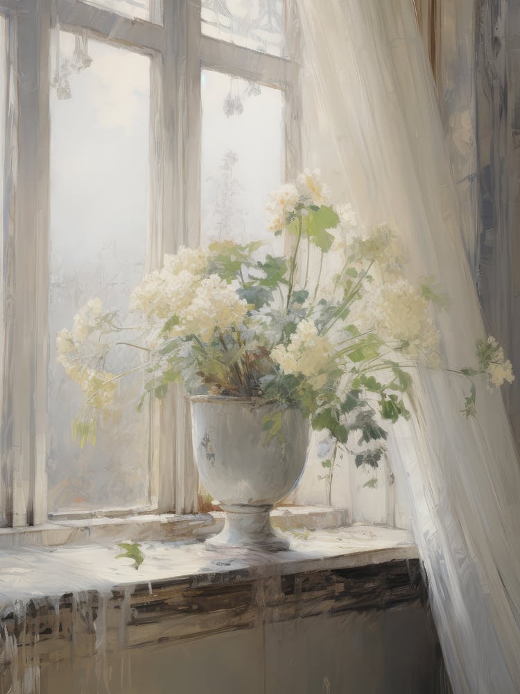 Hydrangea Flower Painting