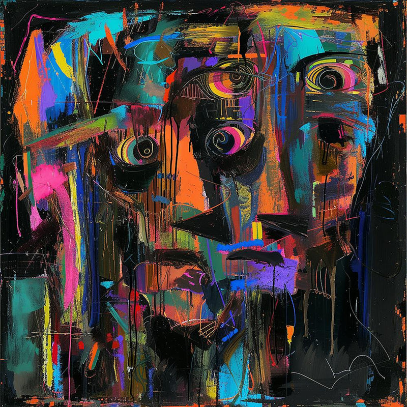 Abstract Painting 3 - abstract art, abstract painting  city wall art, colorful wall art, home decor, minimal art, modern wall art, wall art, wall decoration, wall print colourful wall art, decor wall art, digital art, digital art download, interior wall a