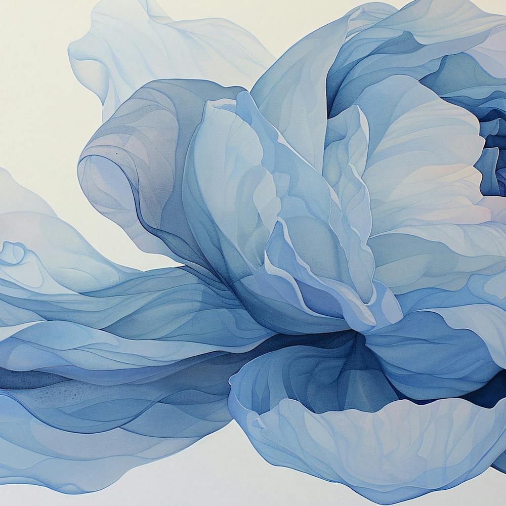 Blue Peony