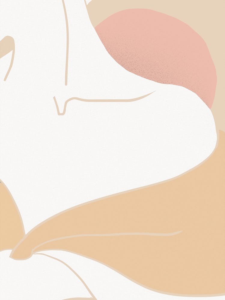 Matisse Style Peach Woman_2670653