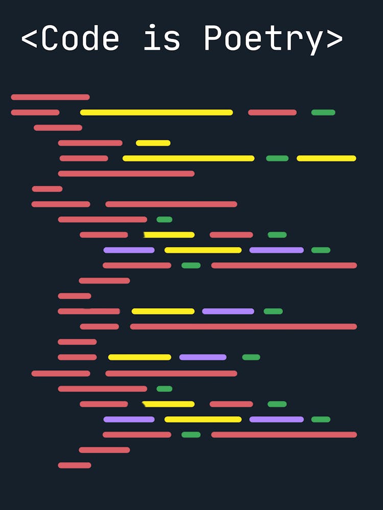 Code Is Poetry 12 Art Print by Murofy – Fy!