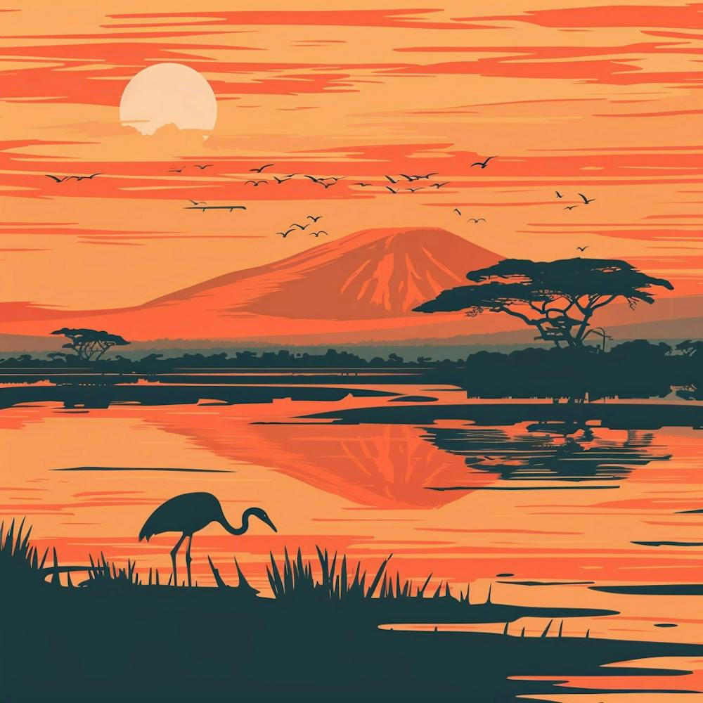 Sunset In Kenya 8