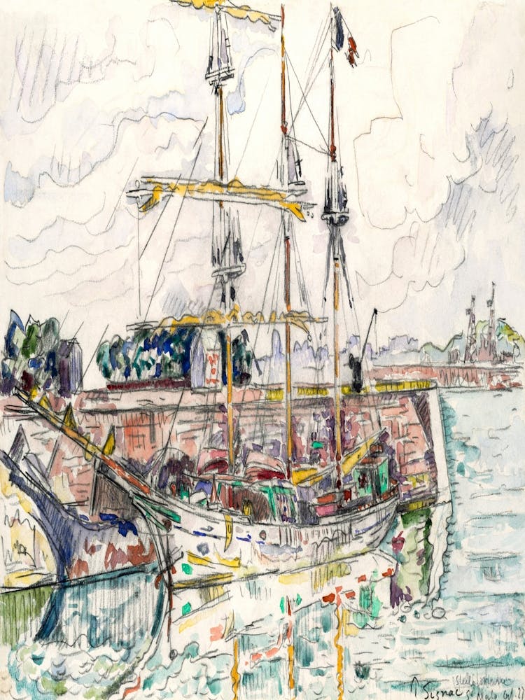 Ship In The Harbor