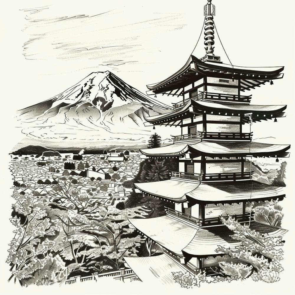 Asian Pagoda 1