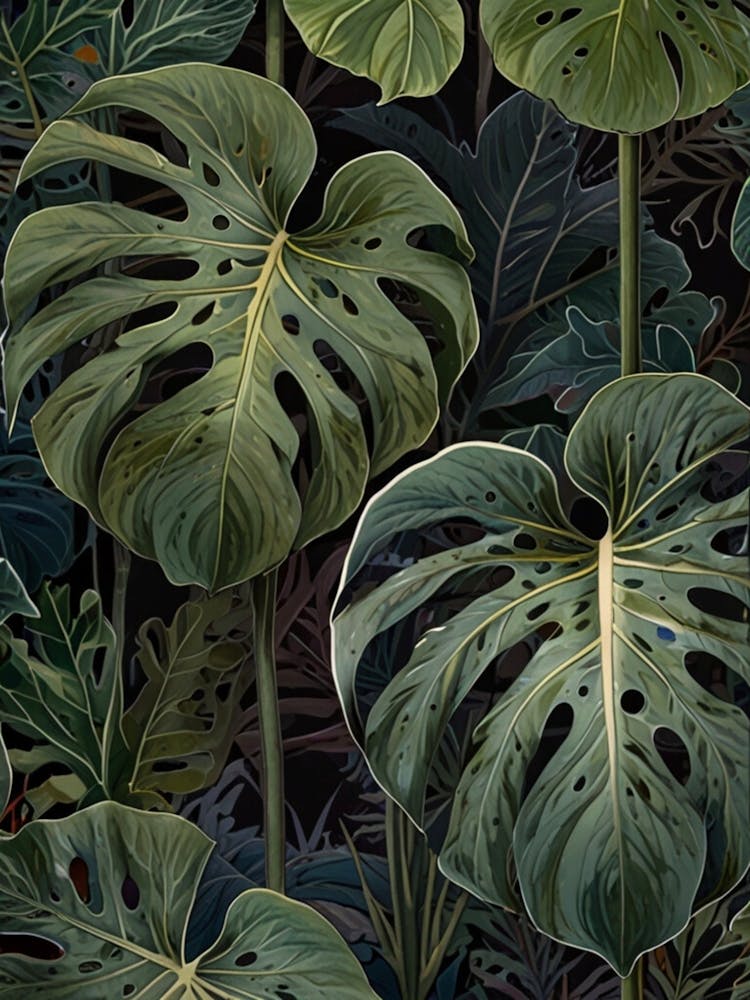 Monstera Leaves 6
