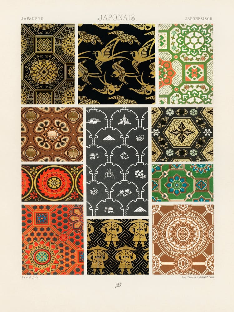 Japanese Pattern, Albert Racine (3)