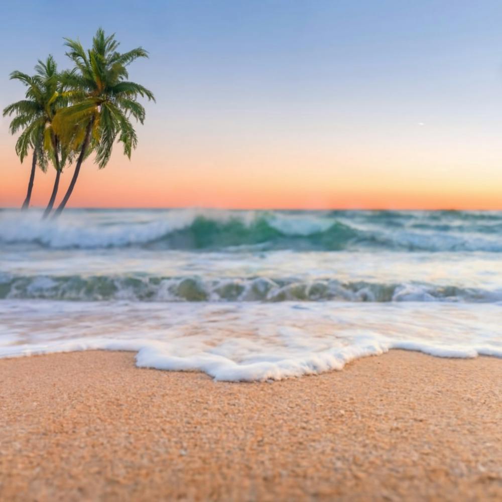 Sunset On The Beach 2