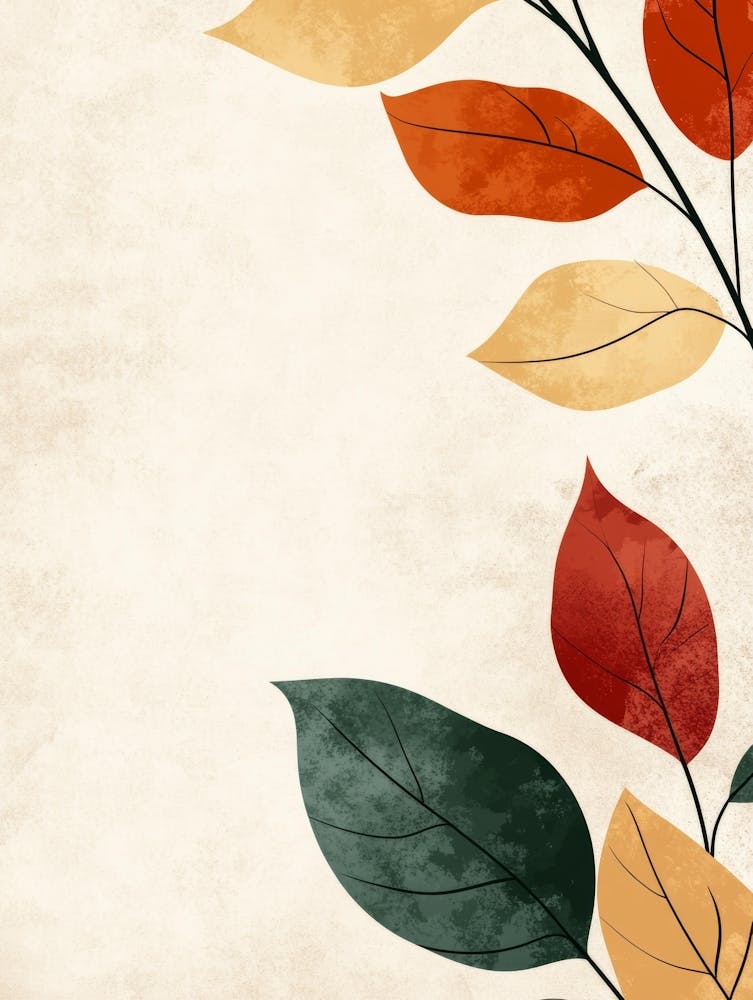 Autumn Leaves Background 2