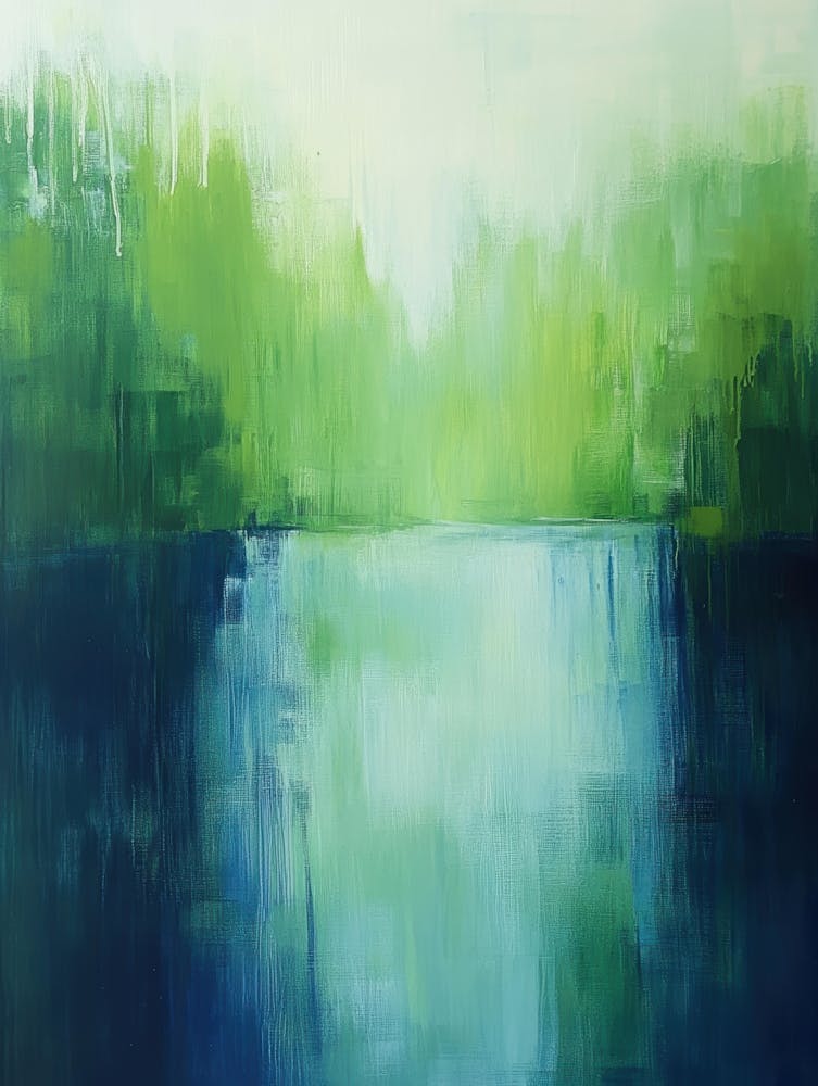 Abstract Of A Lake 1