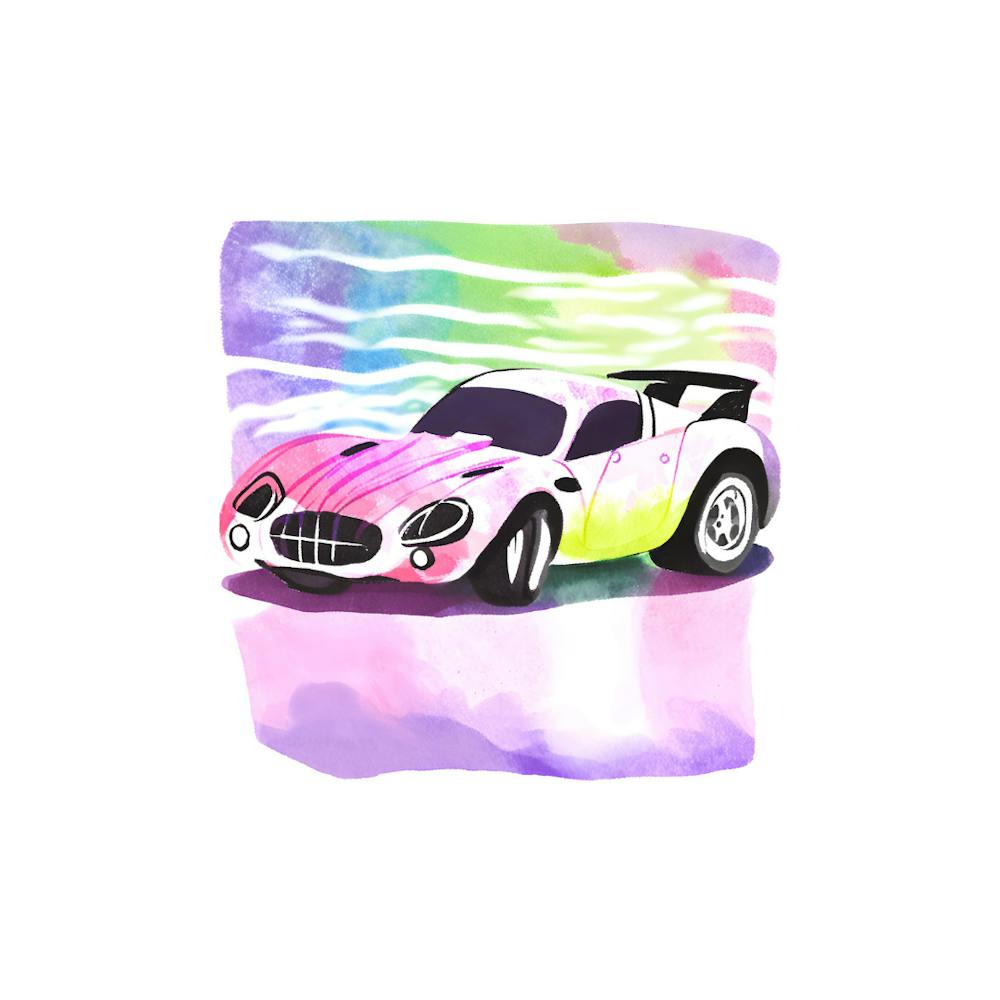Racing car