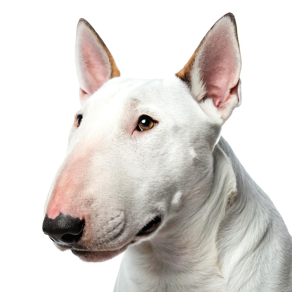 Bull Terrier Dog Portrait