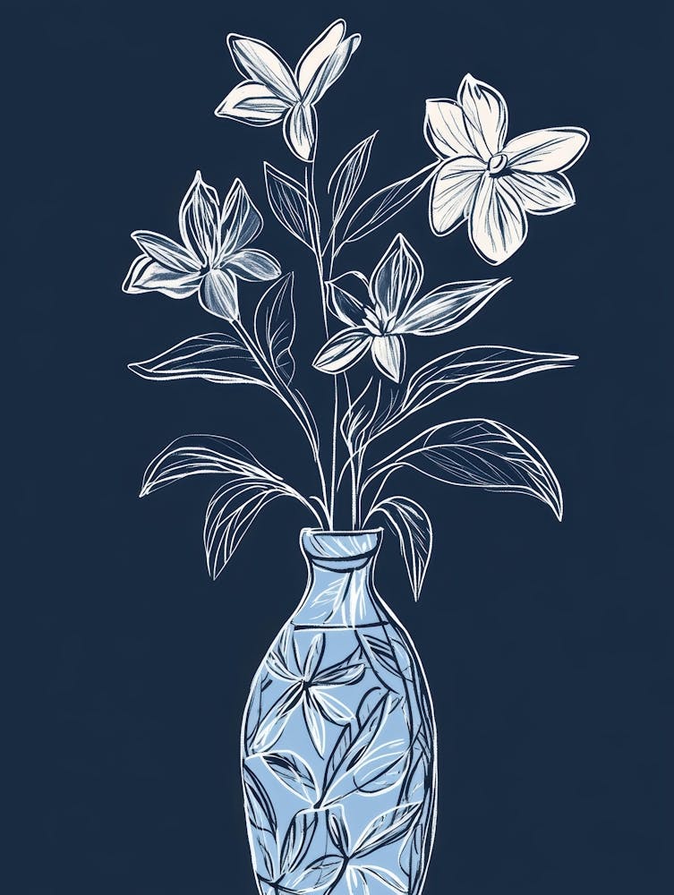 Blue Vase 20921