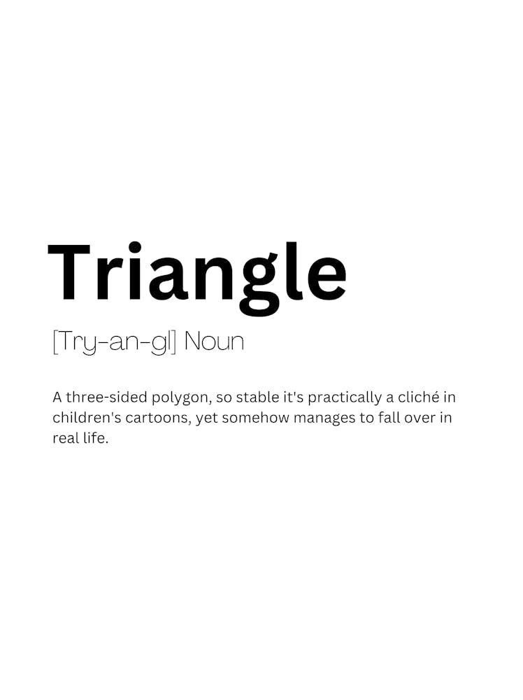 Triangle Definition Meaning