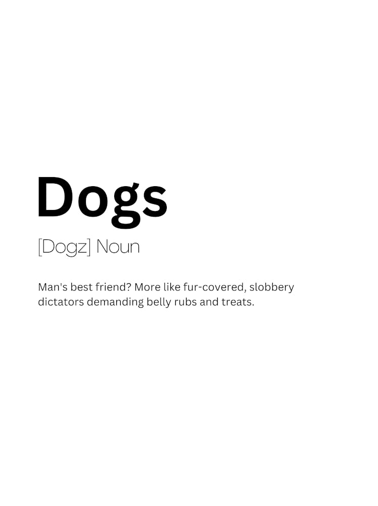 Dogs Definition Meaning 1