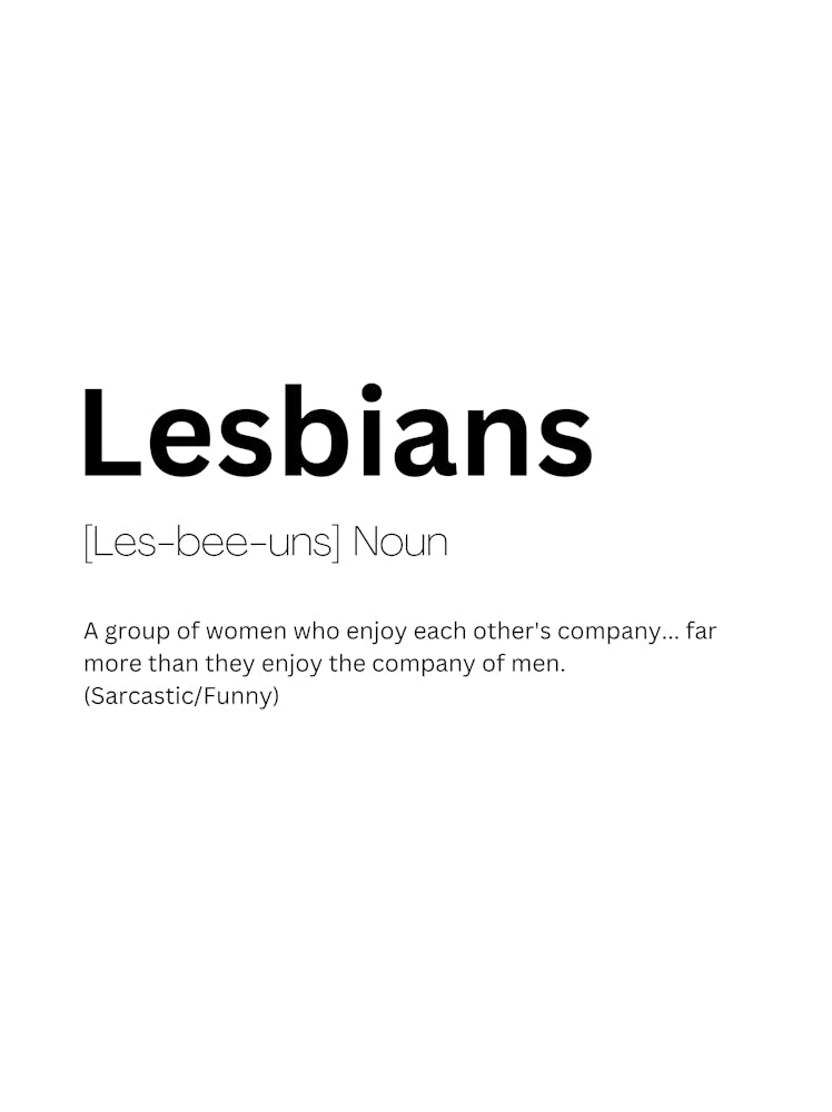 Lesbians Definition Meaning 1