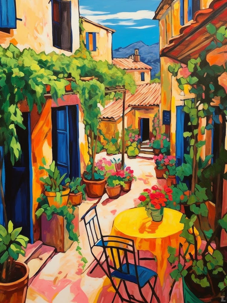 Taormina Italy 1 Fauvist Painting